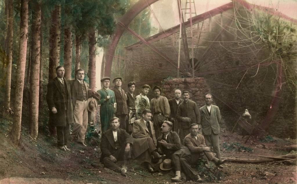 Flour mill in Chora, 1932