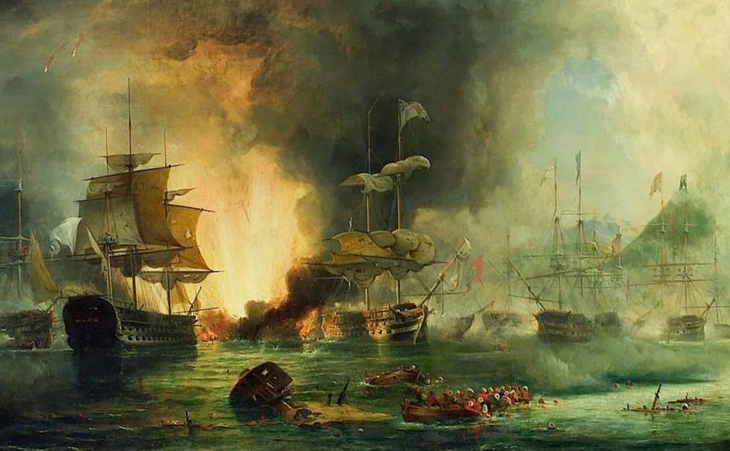 The Naval battle of Navarino