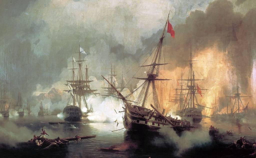 The Naval battle of Navarino