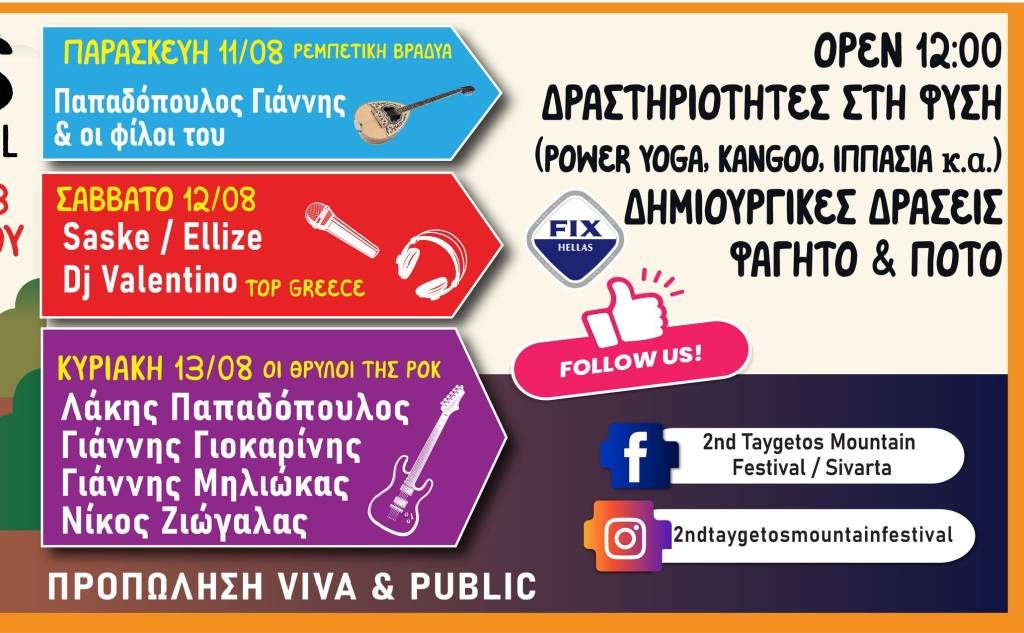 “2nd Taygetos Mountain Festival/Sivarta”-Γιάννης Παπαδόπουλος
