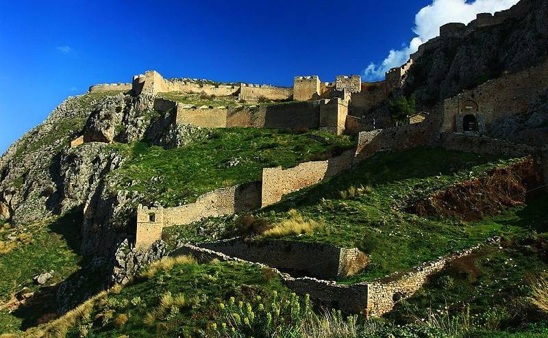 Efklis-Corinthian Land/Castles of Acrocorinthos and Pendeskoufi