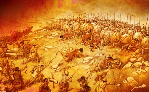 When the Athenians defeated the Spartans