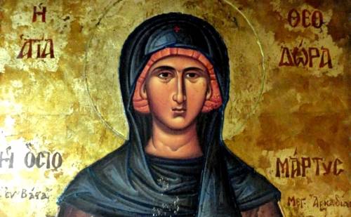 The life of Agia Theodora