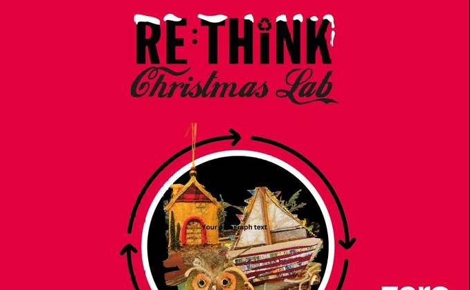 ReThink Christmas Lab-Εργαστἠριο κατασκευής χριστουγεννιάτικων στολιδιών