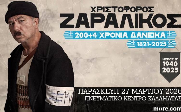Χριστόφορος Ζαραλίκος-200+4 Χρόνια Δανεικά, 1821-2025
