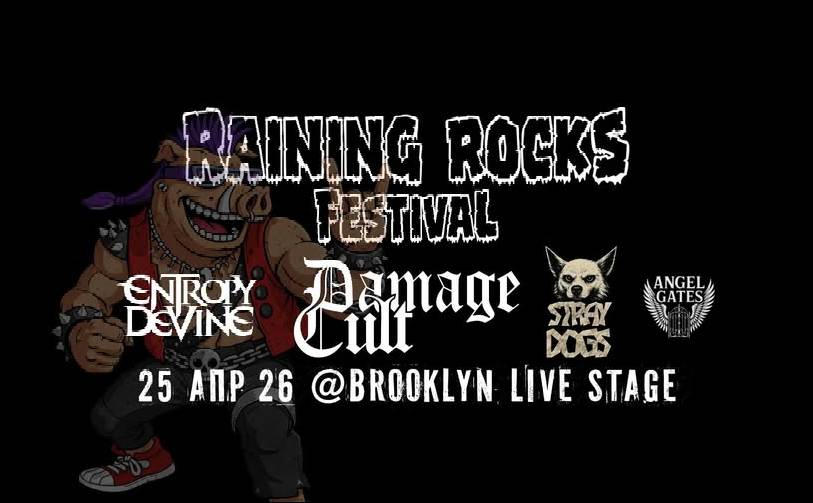 Brooklyn Live Stage-Raining Rocks Festival Vol 1