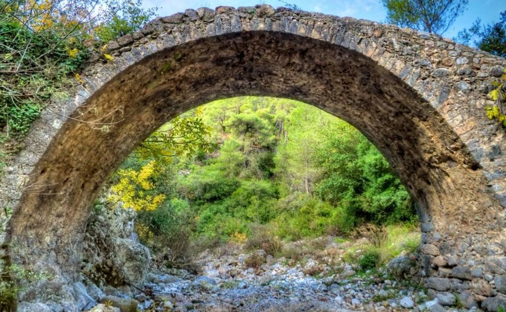 Γέφυρα Κοσκάραγας - Παραλία Σάντοβας