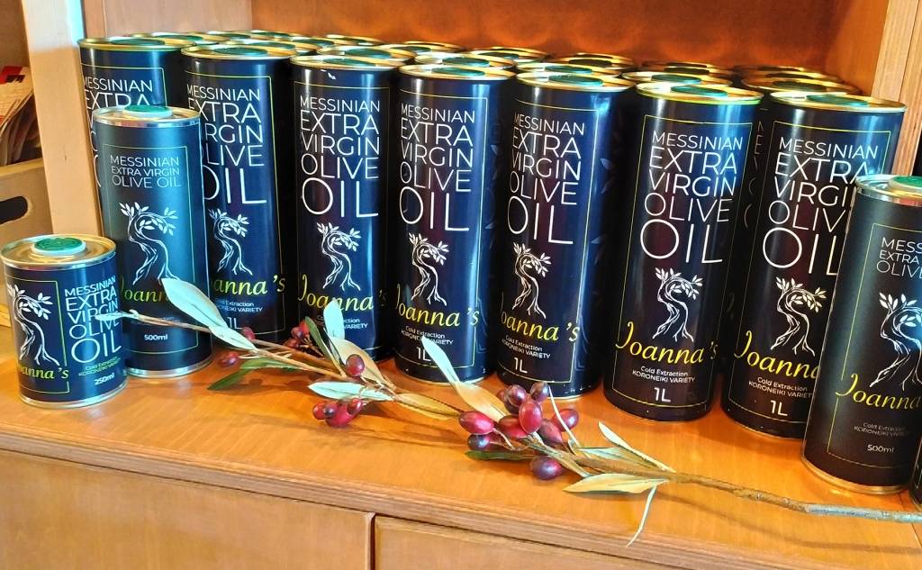 Mesiinian Extra Virgin Olive Oil Ioanna