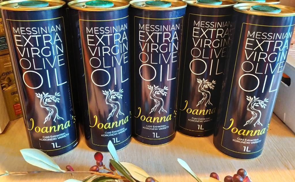 Messinian Extra Virgin Olive Oil Ioanna