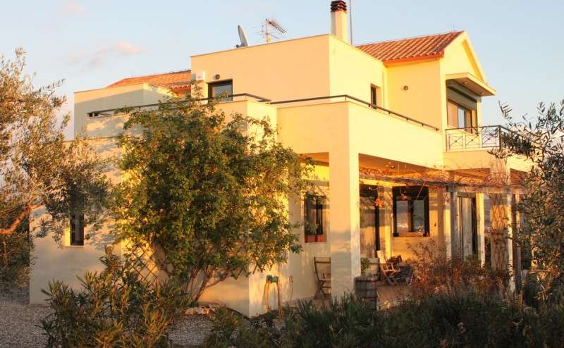 Μονοκατοικία Με θέα Στον Κόλπο Του Ναβαρίνο 