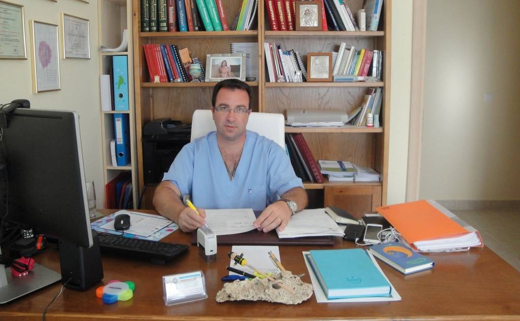 Paediatrician Evaggelos Ch. Michail (Koroni)
