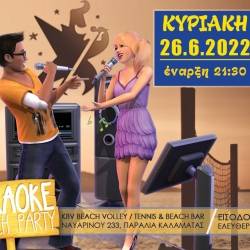 Karaoke Party at Kalamata Beach Volley