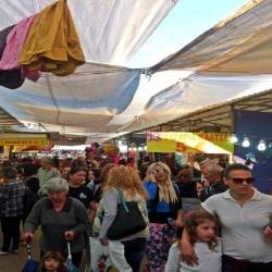 The annual traditional trade fair in Chora Trifylia