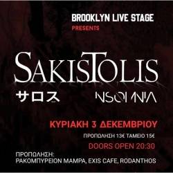 Brooklyn Live Stage-SAKIS TOLIS w/ Salos, Insomnia Live