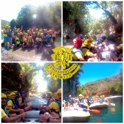 Companions in NATURE-Rafting and Rappelling in Lousios River