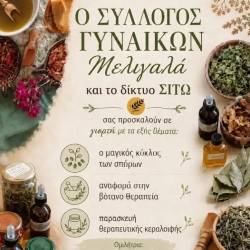 Γιορτή βοτάνων, σπόρων και φυσικής ευεξίας από τον Σύλλογο Γυναικών Μελιγαλά